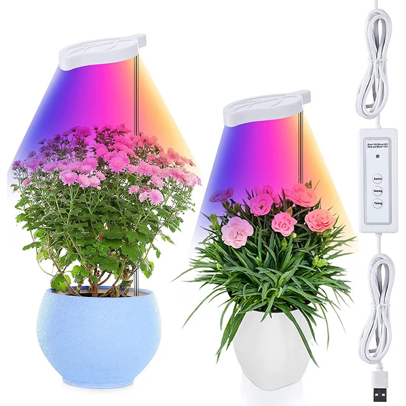 Hydroponic Smart Garden Grow Lights Cultivation Lamp Desk Vegetable Flower Automated Pump Water Aquaponic System