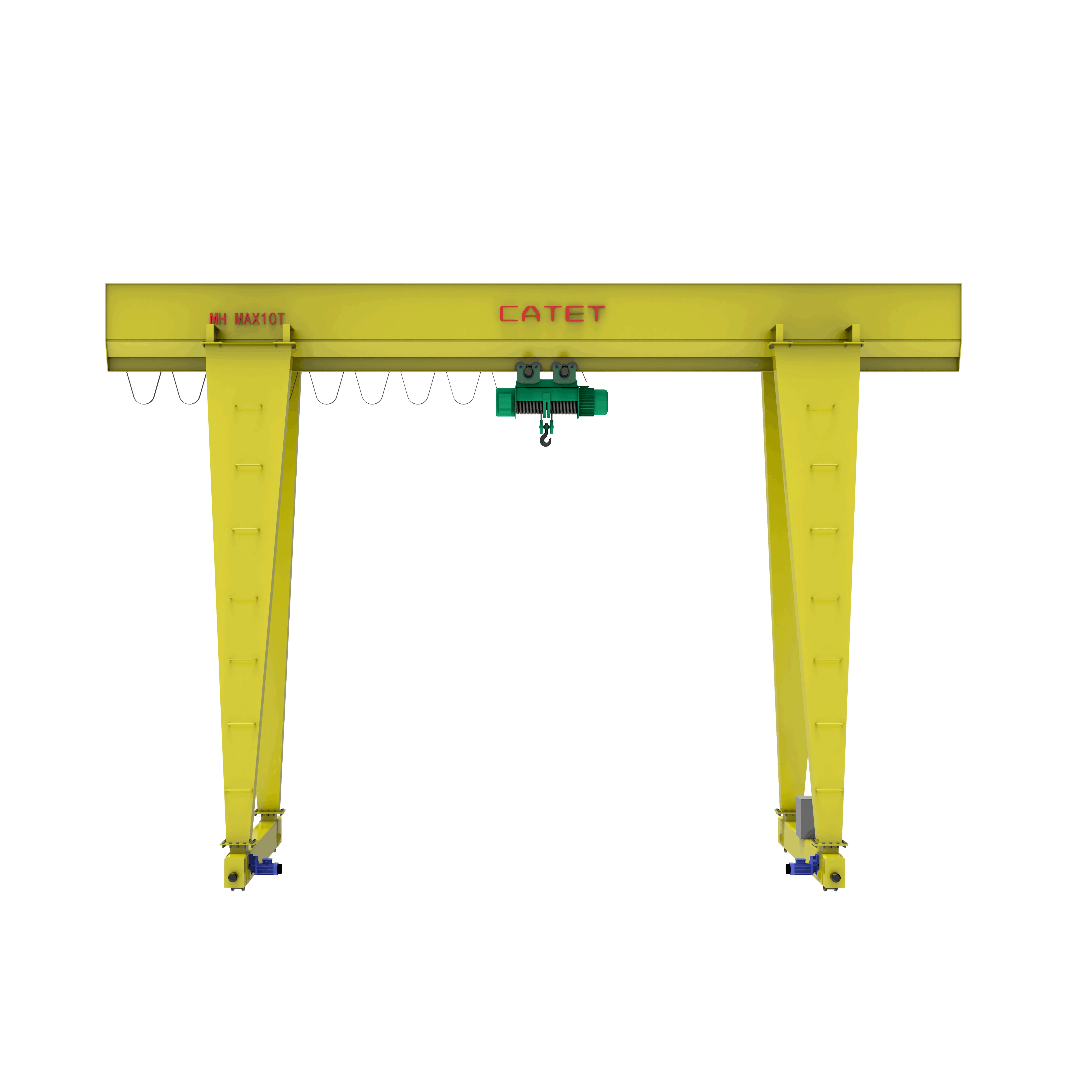25 ton 32 ton 50 ton Large Span Export Standard Portal Crane Mobile Gantry Construction Crane to Lift Heavy Duty Material