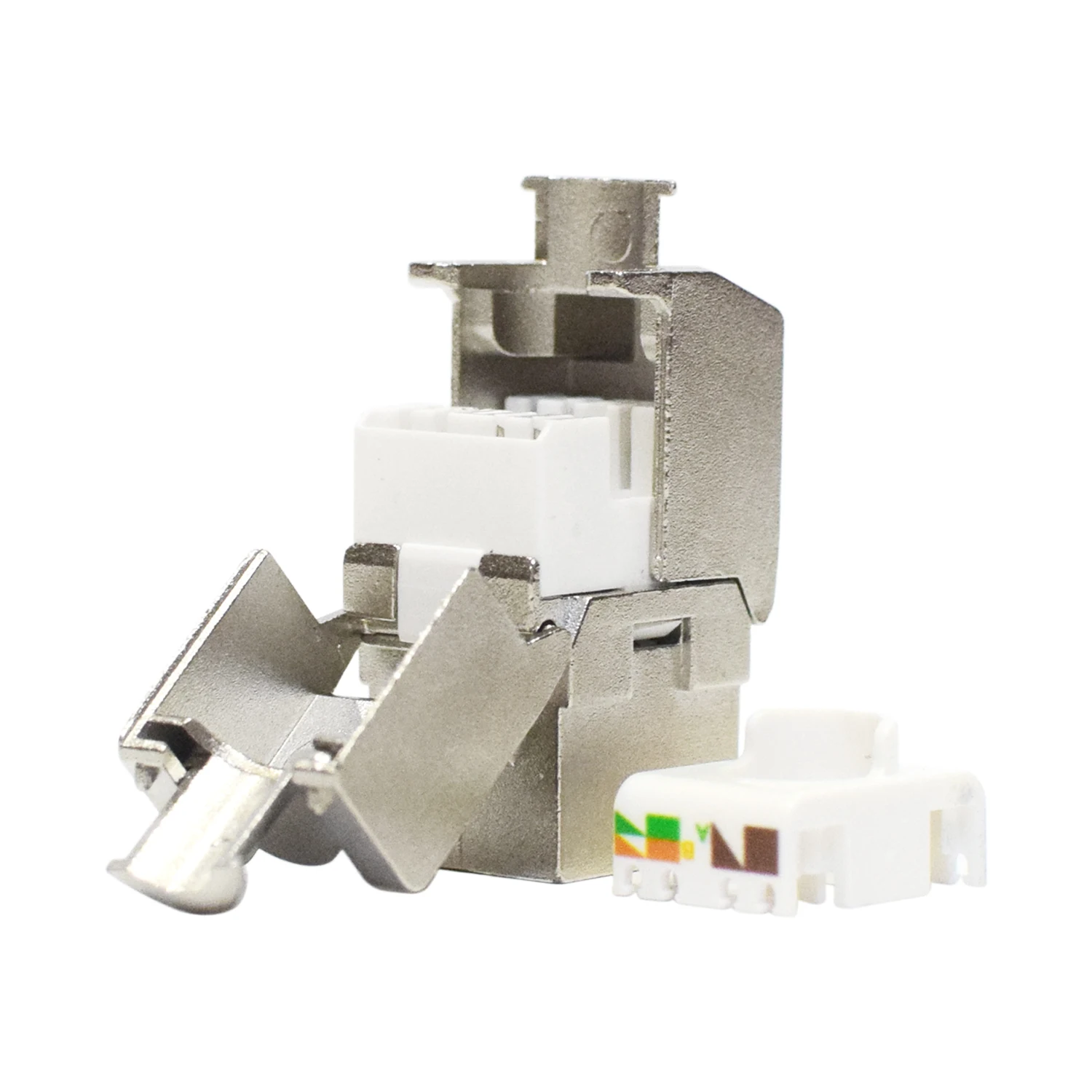 Модуль SFTP STP FTP CAT6 Cat7 Rj45 Keystone тестовый модуль прохождения FluK сетевой из цинкового