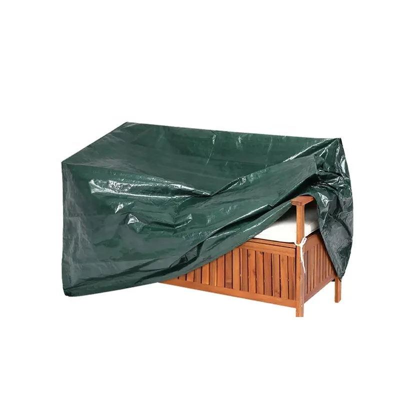Waterproof Dustproof Poly Tarp Cover Table Outdoor PE Tarpaulin Furniture Cover