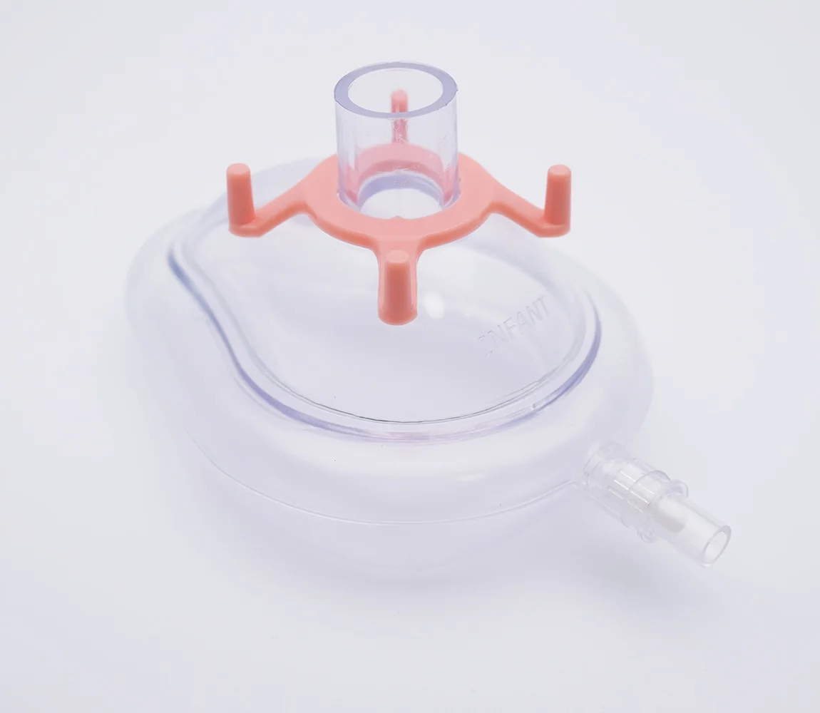 Disposable Breathing Anaesthesia Oxygen Mask with Inflatable