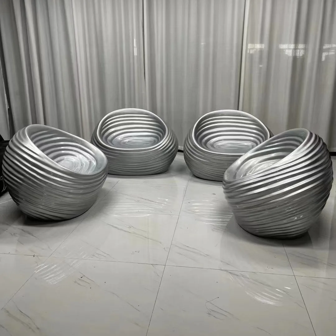 Y036 Thread surface Chair personalized leisure sofa other outdoor art decoration Garden balcony special leisure Chair stool