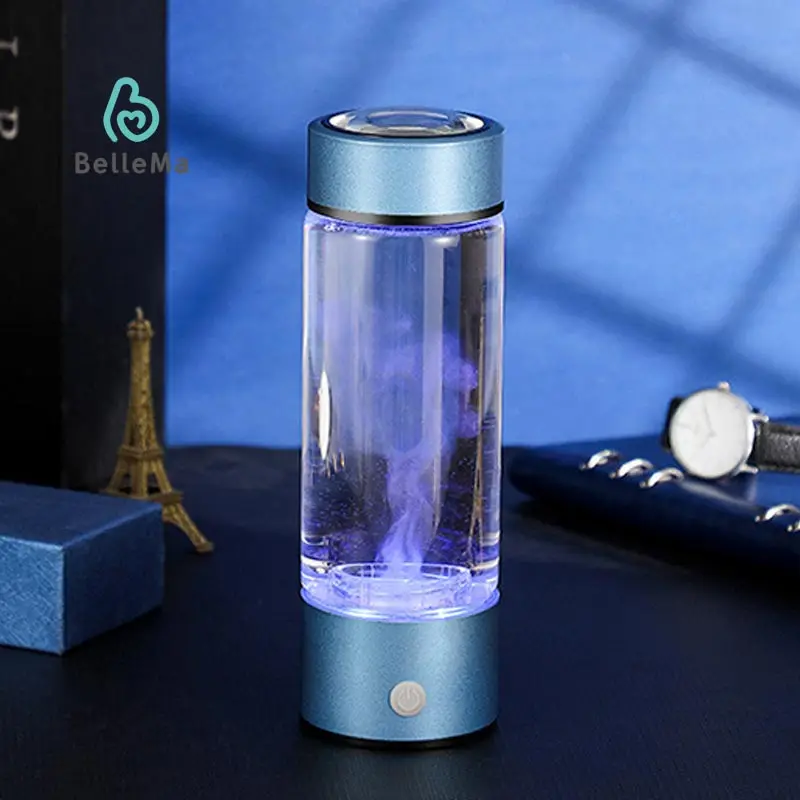 BPA FREE material 800~1200ppb Q10 Hydrogen Water Maker Separate Hydrogen and Oxygen Active Hydrogen Generator Water Bottle