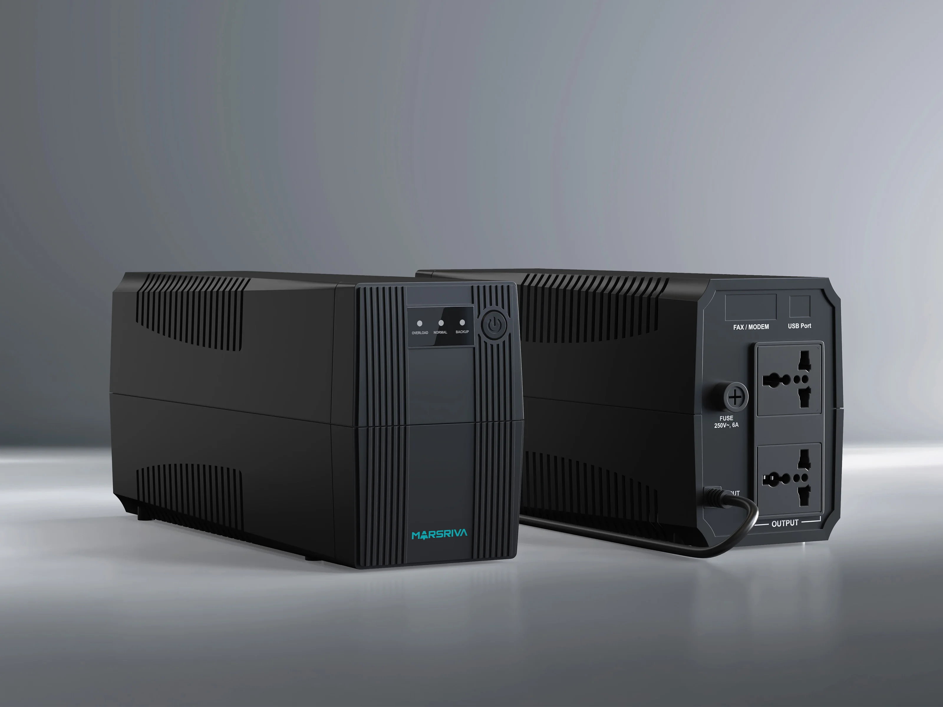 Professional Emergency Backup UPS 800VA 480W Simulated Sine Wave Portable UPS