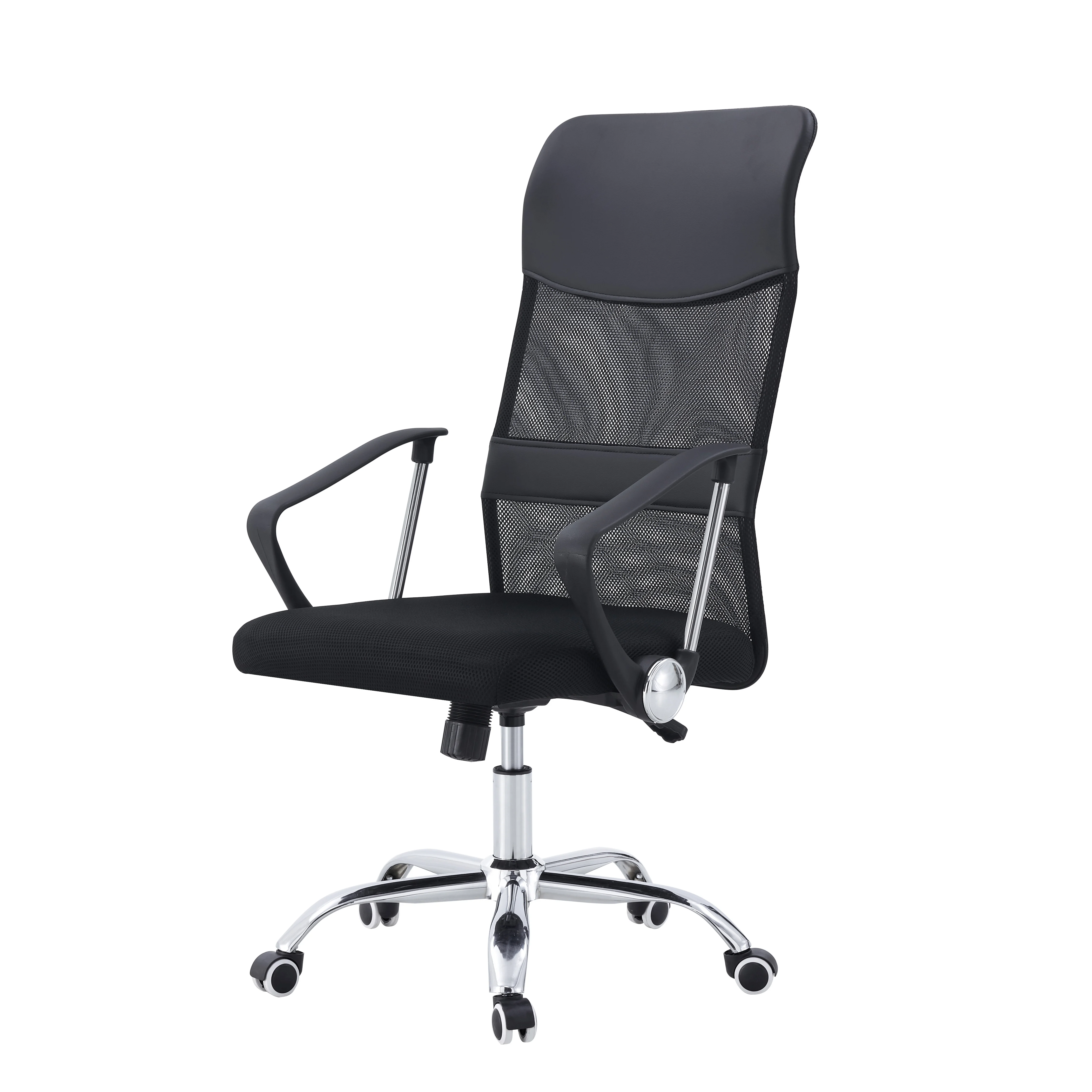 Rotating Computer Chair Comfortable Lifting Home Office Chair Commercial Furniture Office Chairs Pu And Cloth Surface Selection