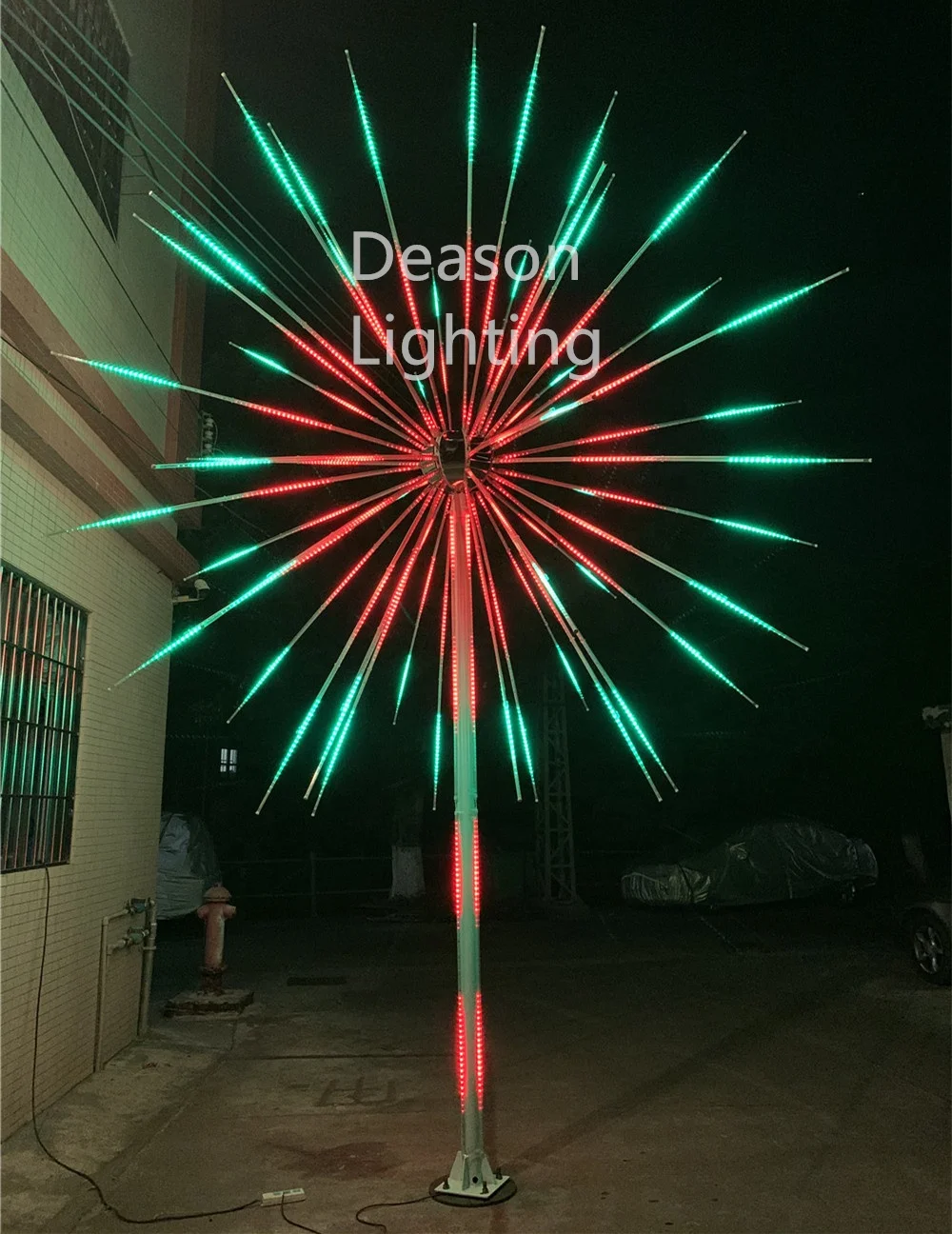 Оптовая продажа из Китая светодиодный рождественский фейерверк украшение для свадьбы светильник дерева