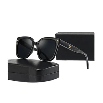 Модные новые дизайнерские солнцезащитные очки для женщин, модные квадратные металлические цветные солнцезащитные очки, итальянский дизайн, низкий минимальный заказ, в наличии