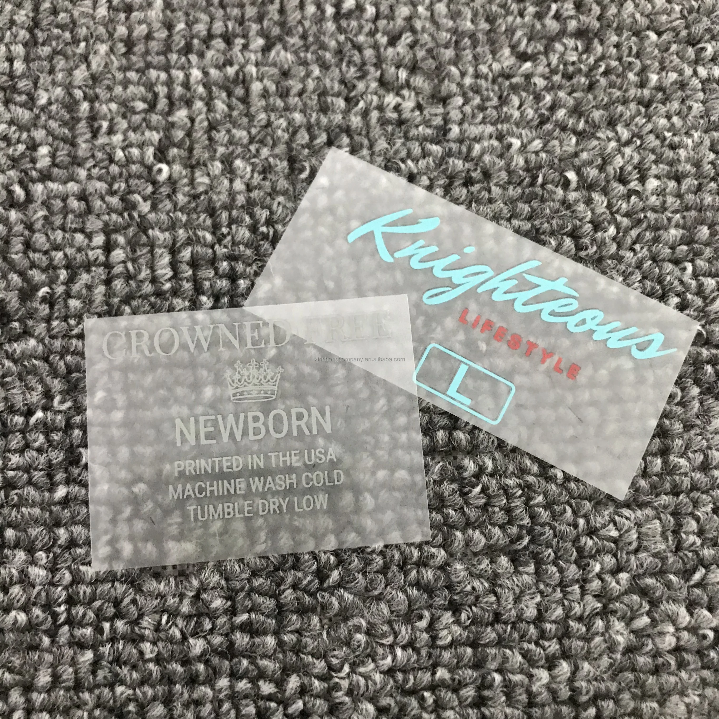 Custom 3d Stereoscopic Silicone Printing Thermal Transfer Label Using Clothing Rubber Transfer Printing Label For Heat Transfer