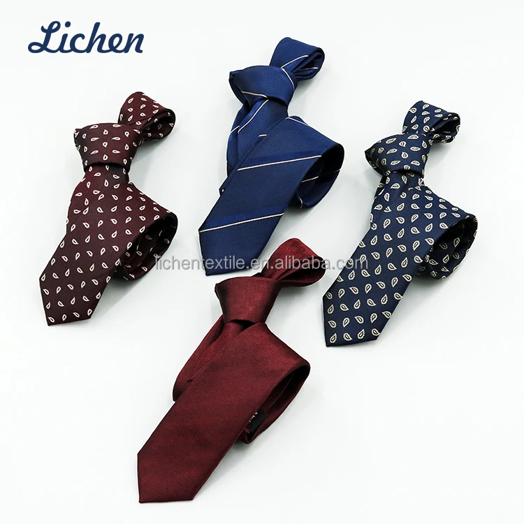100% Мужской Жаккардовый тканый шелковый галстук для деловых работников