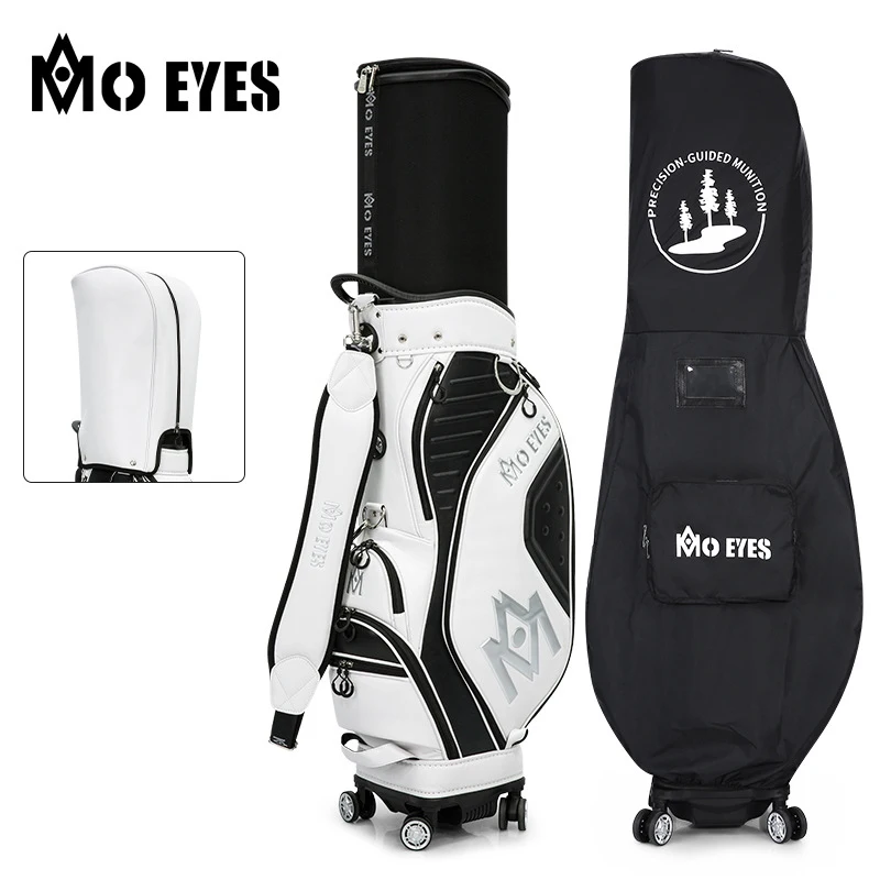 Дорожная сумка для гольфа MOEYES M22QB03 кожаная роскошная с