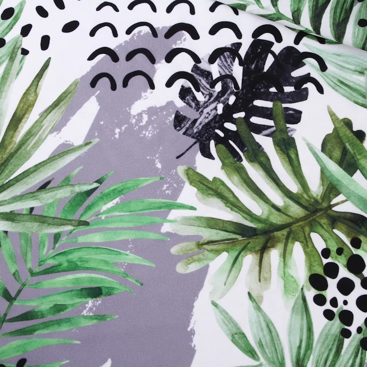 Digital printing maxi fabric women clothing textiles chiffon 100% polyester fabric for dress