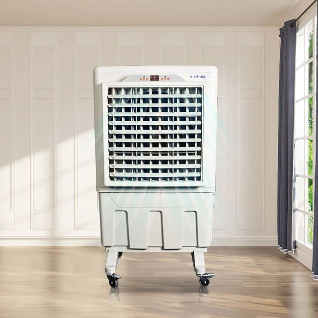 floor standing air conditioner AOLAN 6000 m3/h honeycomb filter air cooler with ccc