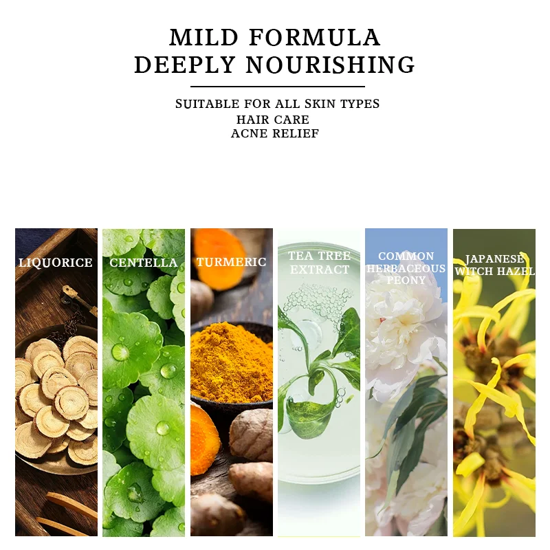Custom Private Logo Organic Vitamin C Anti-Aging Acne Face Cream 24 Hours Facial Body Moisturizing Tea Tree Korea Skin Care Set