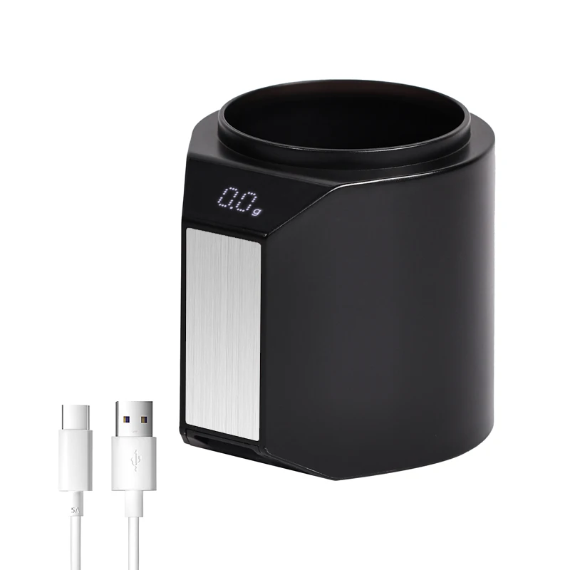 2-in-1 Weighing of Coffee Powder&Coffee Containers Accurate Office Home Kitchen Espresso Scales Coffee Dosing Cup Scale