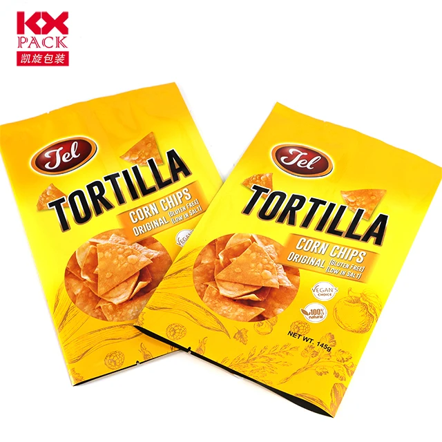 Direct Factory Custom Printed Laminated 100g 250g 500g Potato Chips Packaging Bag For Potato Chips Corn Chips