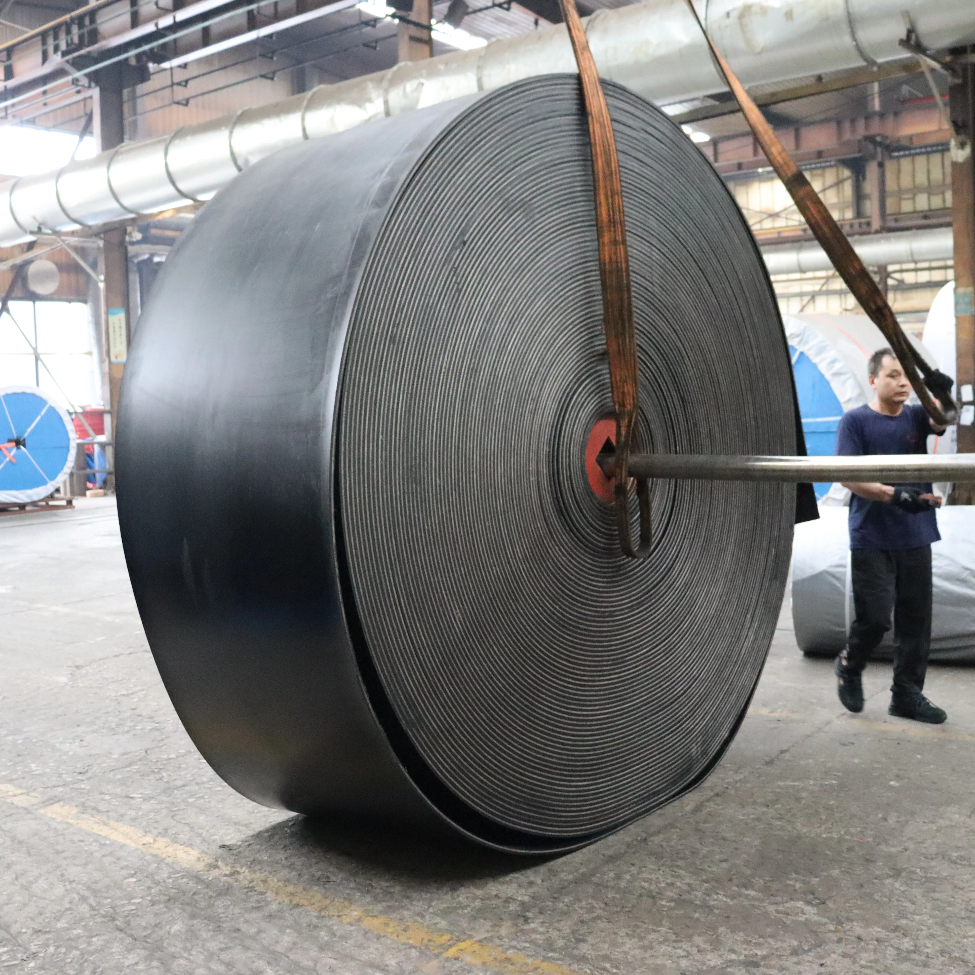 Customizable 1000mm Heat Resistant Mine Rubber Conveyor Belt for Metallurgy