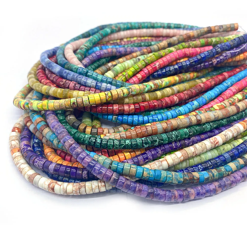 DAQIDO Factory Wholesale Natural Stone Jewelry Energy Column Shape Agate Onyx Stone Bracelet Beads For Jewelry Making