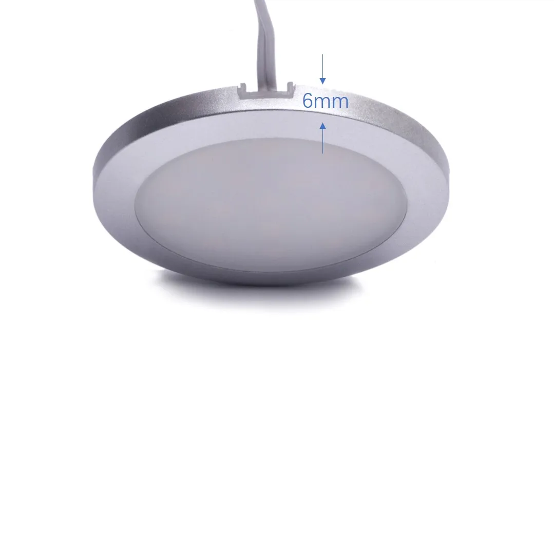  2835smd 6000k оптовая продажа Светодиодная панель для шкафа 12 Вольт круглые светодиодные светильники используемые кухонные