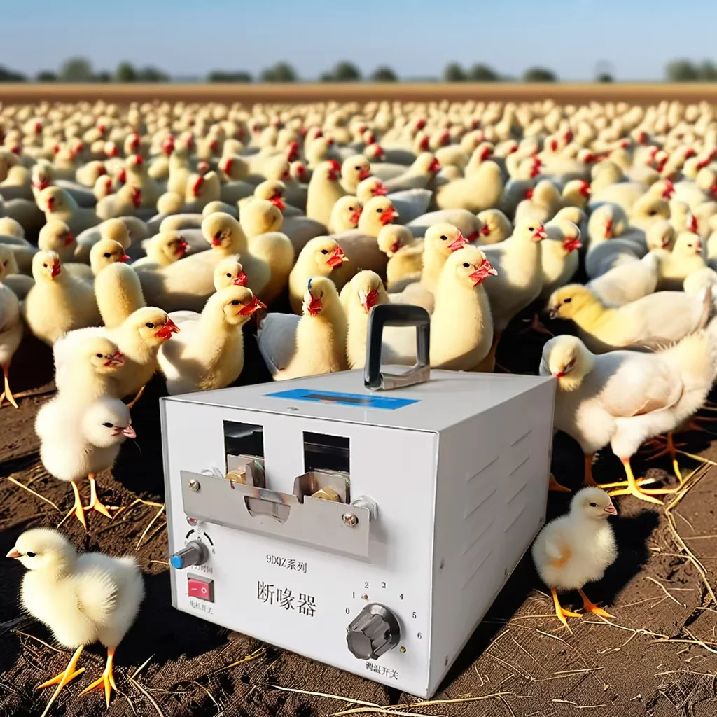 Photoelectric counting chicken debeaking machine chick poultry automatic debeaker with counter electric beak cutting machine