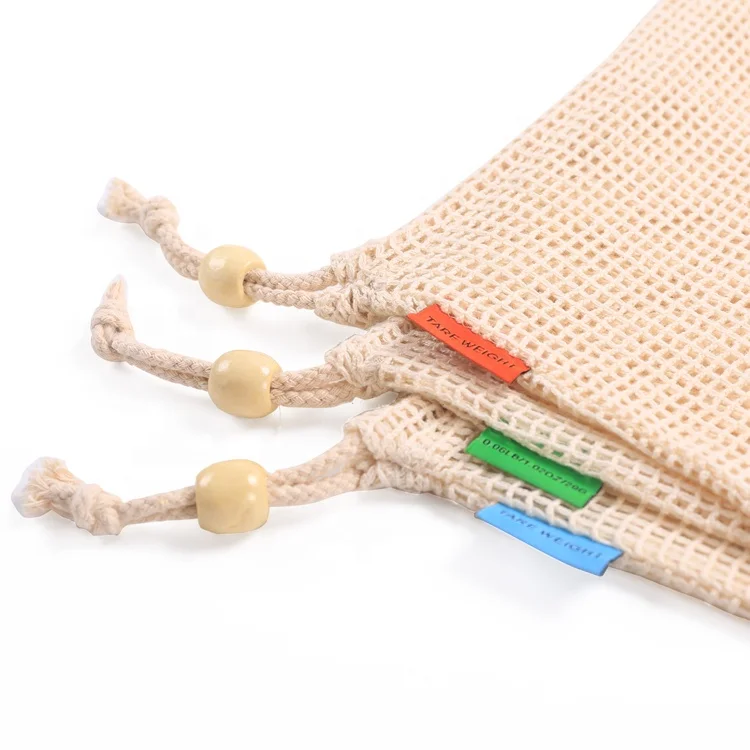 hot sell service shopping mesh cotton fabric for bag for produce