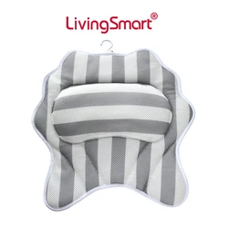 Luxury Wholesale bath pillow 3d Soft Spa Bath Pillow with Heavy Duty Suction Cups