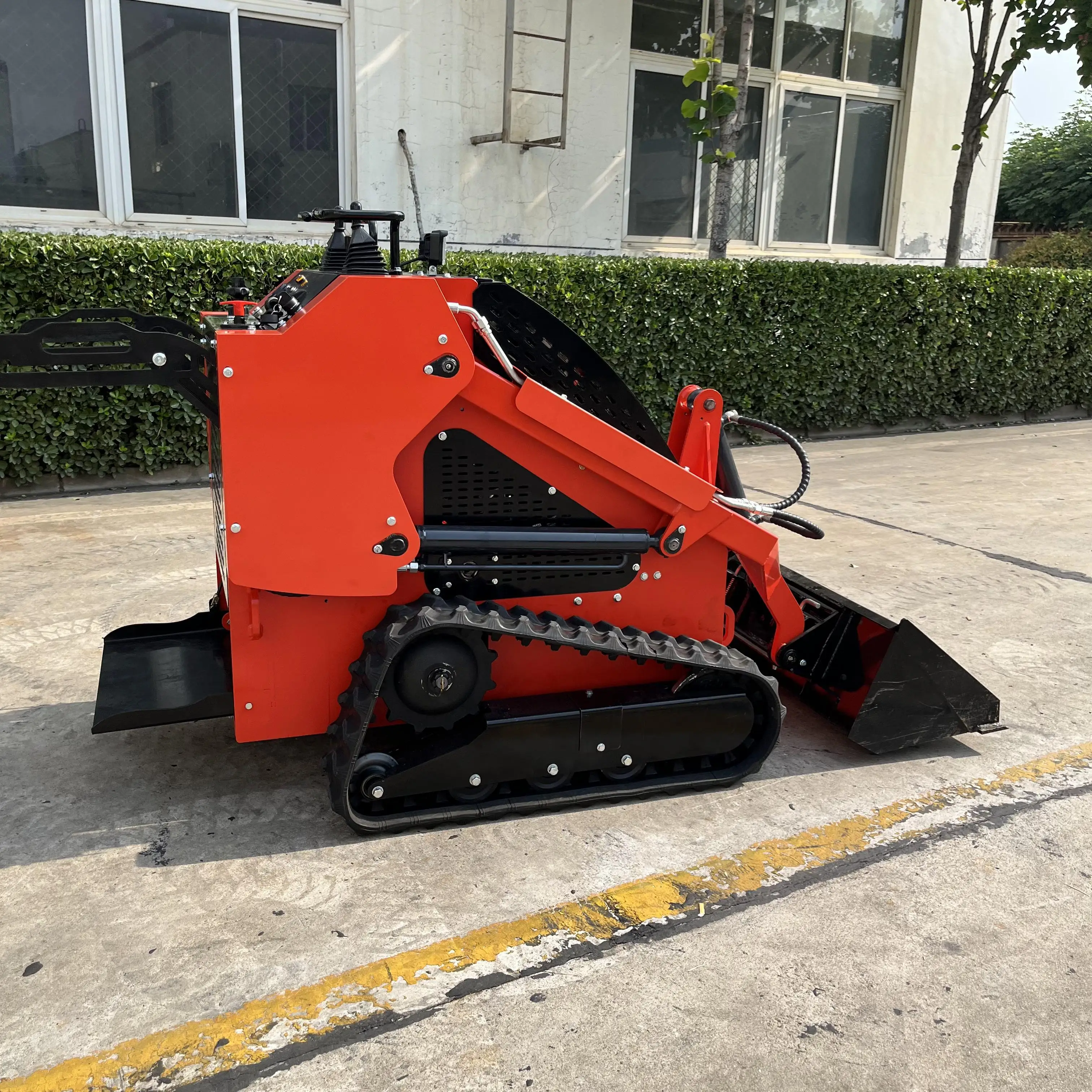Mini Skid Steer Loader With Track,Small Skid Loader With Bucket,Mini Loader Price