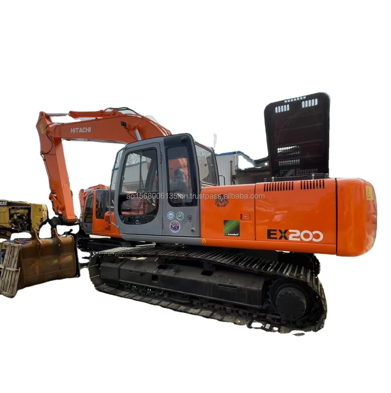 original Japan used hitachi EX200-5 excavator Used Hitachi EX200 ZX200 excavator