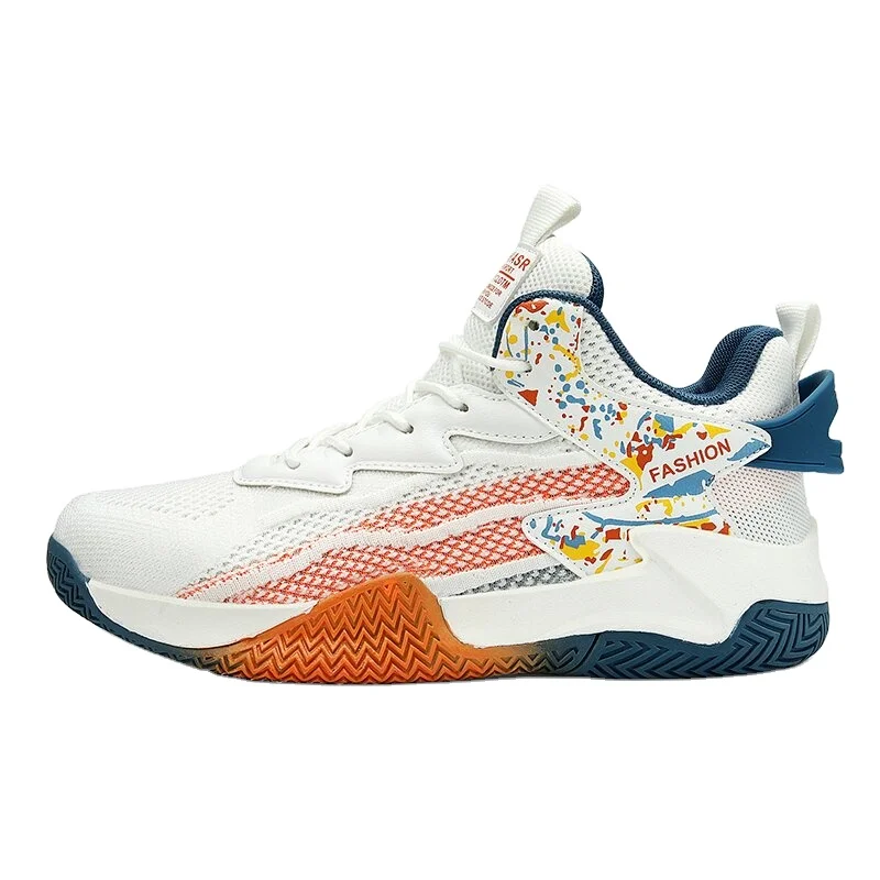 Китайская фабрика дешевая прочная Мужская Спортивная обувь для спортивной баскетбольной обуви