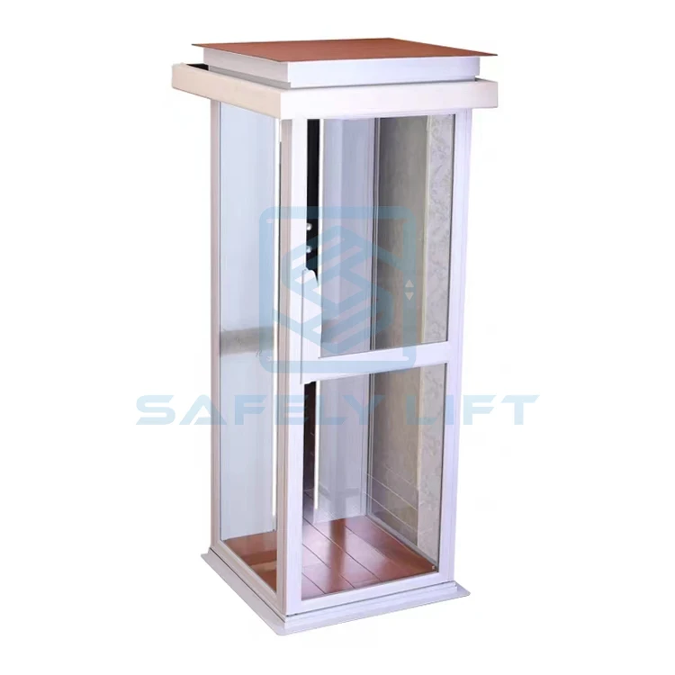 SAFELY Small Home Lift Indoor/Outdoor 2-4 floors Cheap Electric Passenger Residential  Elevator Lift  For Sale