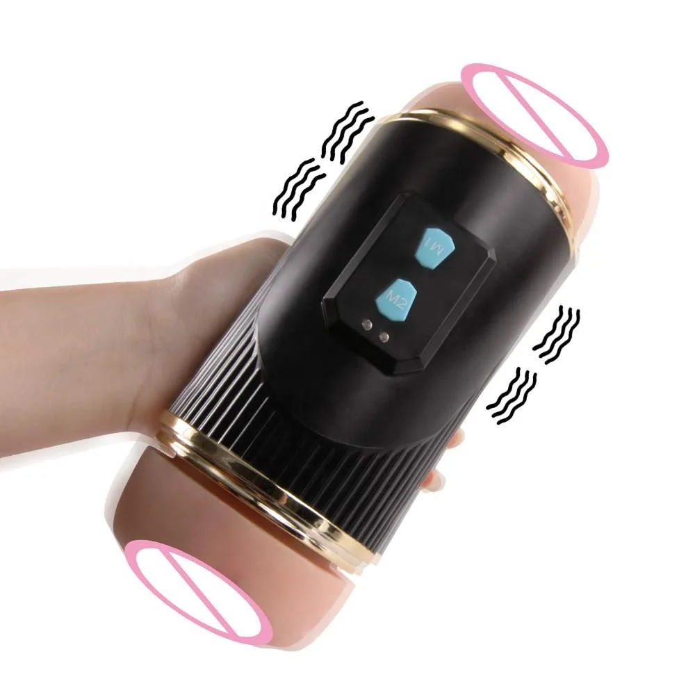 Factory Direct Sale Deep Throat Sex Vibrating Masturbator Sex Toy For Men Artificial Vagina Sex Toys For Men Masturbator