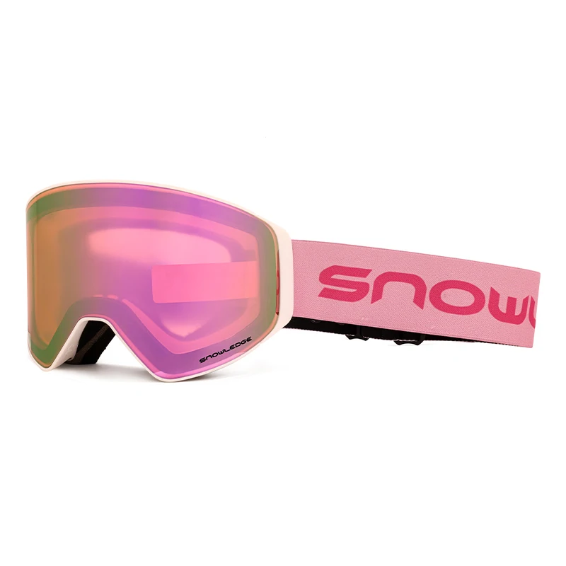 Custom Magnetic Anti-fog OEM ODM Snow Ski Googles UV400 Protection Snowboard Skiing Glasses
