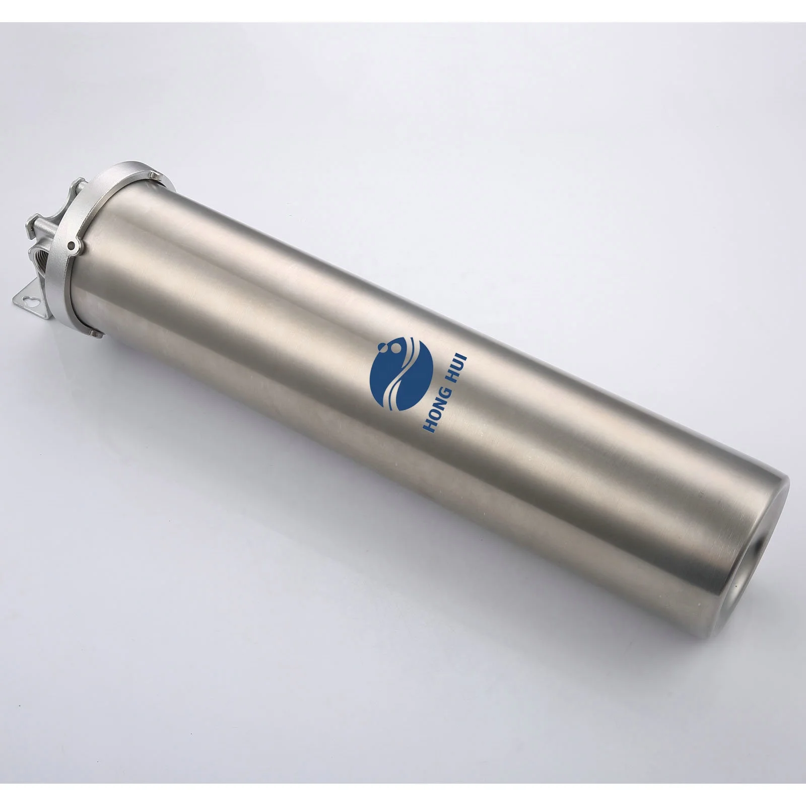 HONG HUI HMF-20B 20 Inch Stainless Steel Filter Housing Big Blue Whole House Water Filter Housing