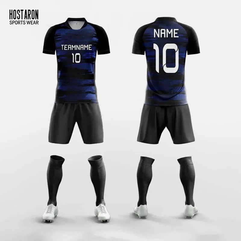 HOSTARON Wholesale Custom Adult New Design 100% Polyester Football Jersey Print Name Number Breathable Soccer Uniforms