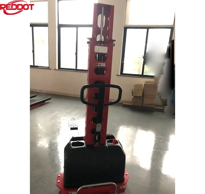  REDDOT venta caliente 500kg Autopropulsadas полуэлектрический apilador de