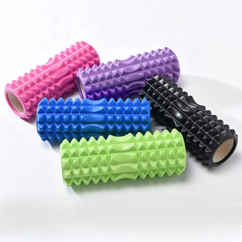 Cross-border hot sale environmentally friendly odorless foam roller muscle relaxation hollow yoga column fitness massage stick