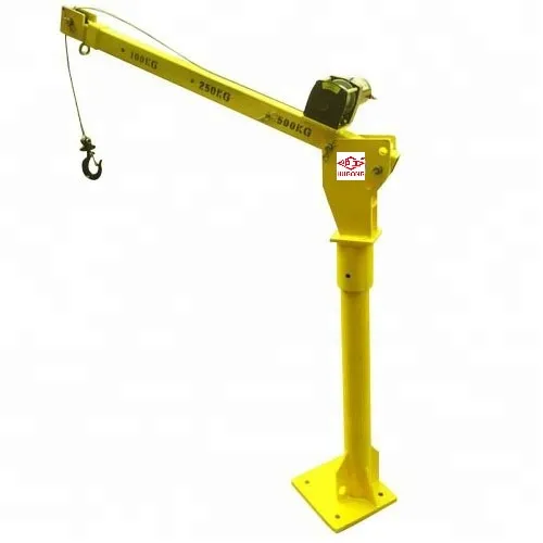 Vehicle Mounted Mini Electric Hoist Winch Truck Lift Crane