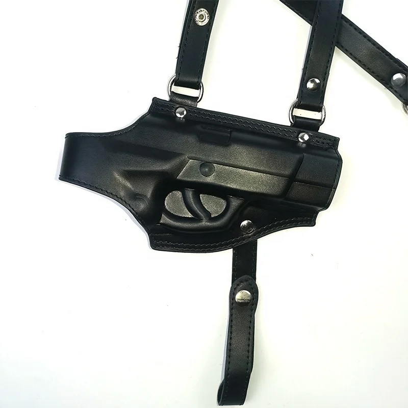 PU Leather Concealed Carry Shoulder Holster Tactical Equipment Magazines Shoulder Underarm Hunting Tactical Accessories Holster