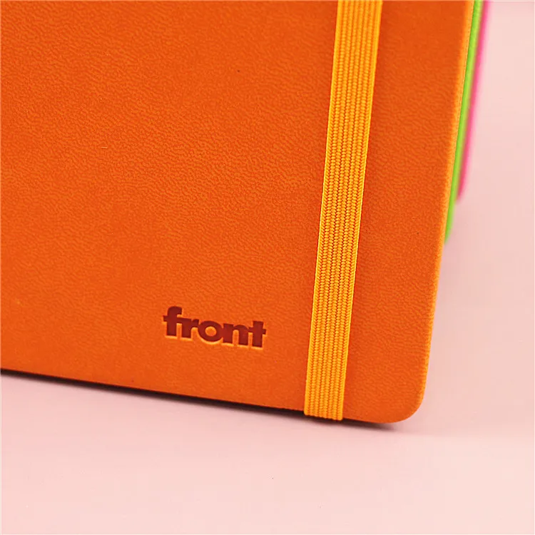 2021 front pocketbooks planner journal accurate digital a6 notebook paper leather note book logo diary