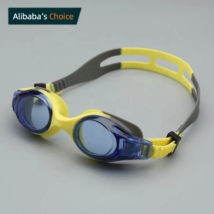 Оптовая цена УФ-стойкие Детские Мультяшные забавные плавательные очки с широким обзором бесплатно для детских очков