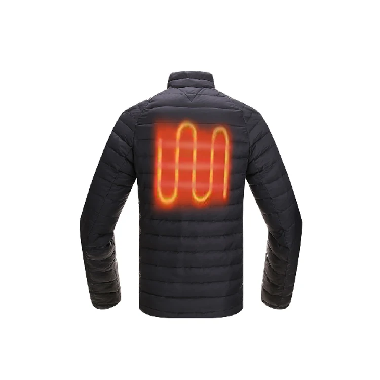 MIDIAN CHINESE MANUFACTURER Heated down puffer jacket  battery HEATED down jacket Heated down COAT