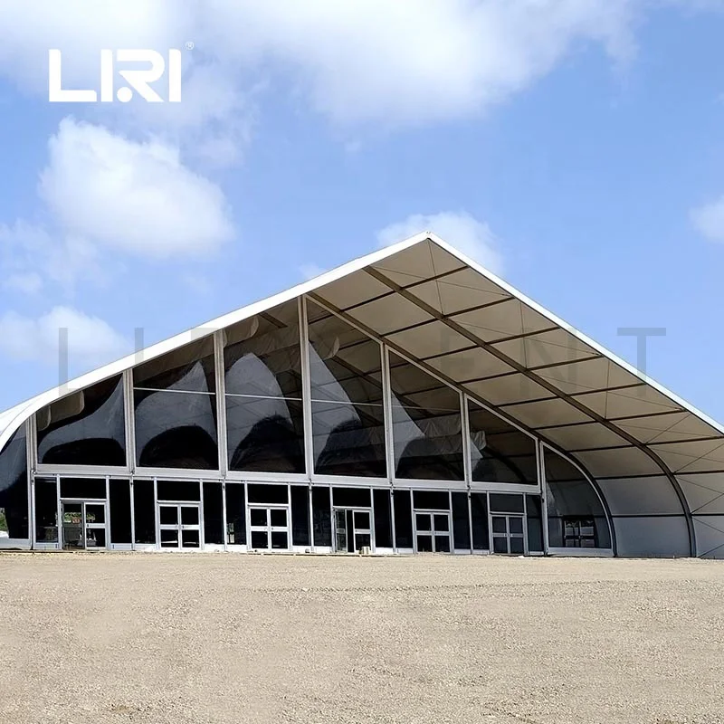 Custom Curve Indoor Football Field Tents for Sports Events Outdoor
