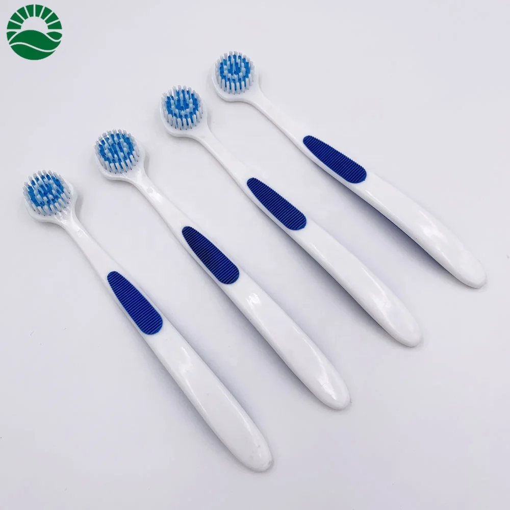 Classical plastic tongue depressor and scraper big size tongue brush