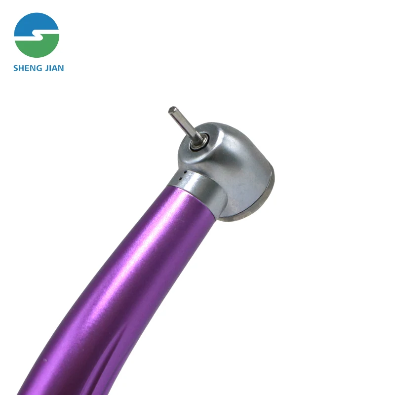 Dental Handpiece Push Button 2/4 Holes Air Turbine Colorful High Speed Dental Handpieces