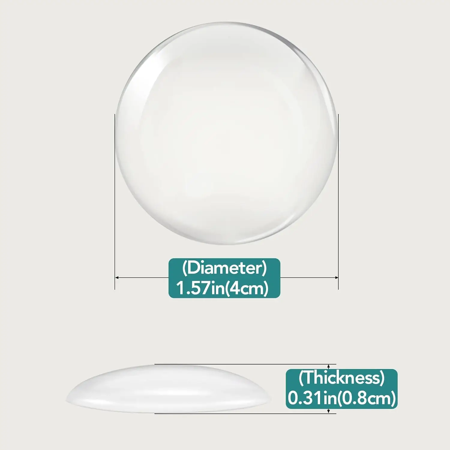 Door Stoppers Wall Protector Reusable Door Bumper with Self Strong Adhesive Quiet Shock Absorbent Gel