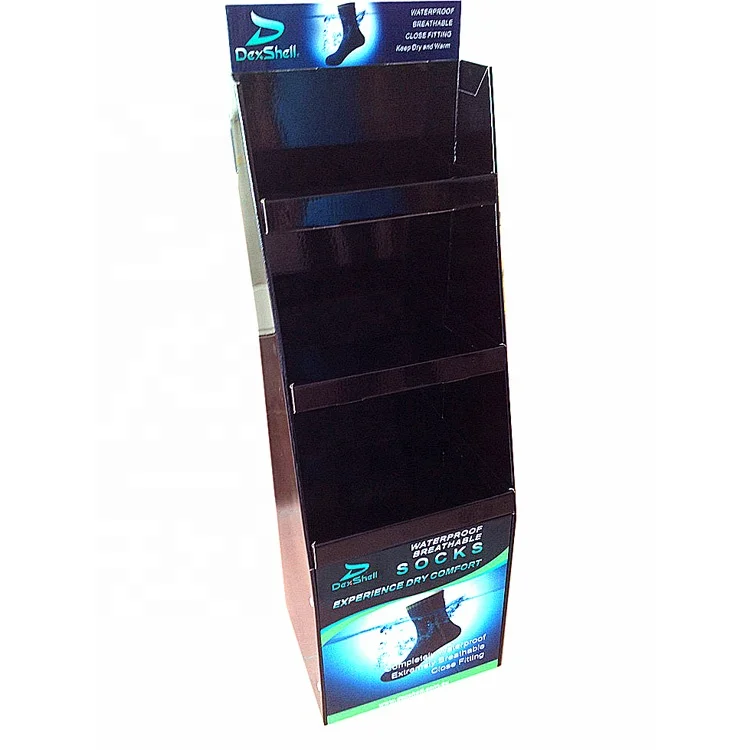 Custom retail shop counter metal accessories socks display stand rack,store fixtures hanging product display stand for socks