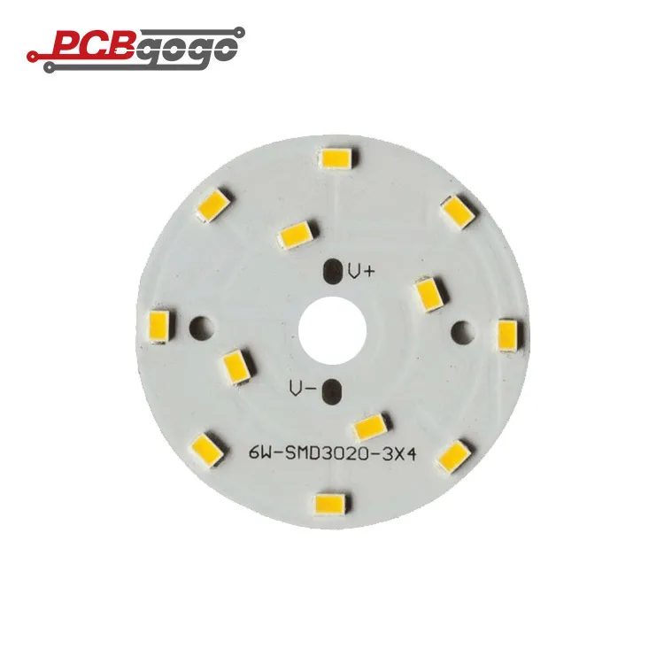 Печатная плата для светодиодной подсветки, изготовленная на заказ печатная плата, алюминиевая печатная плата