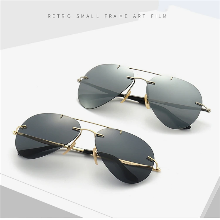 Wholesale High Quality Polarized Lens Glasses All Brand Contact Us for Catalog Pilot Eyeglasses Retro Men Shades Sunglasses