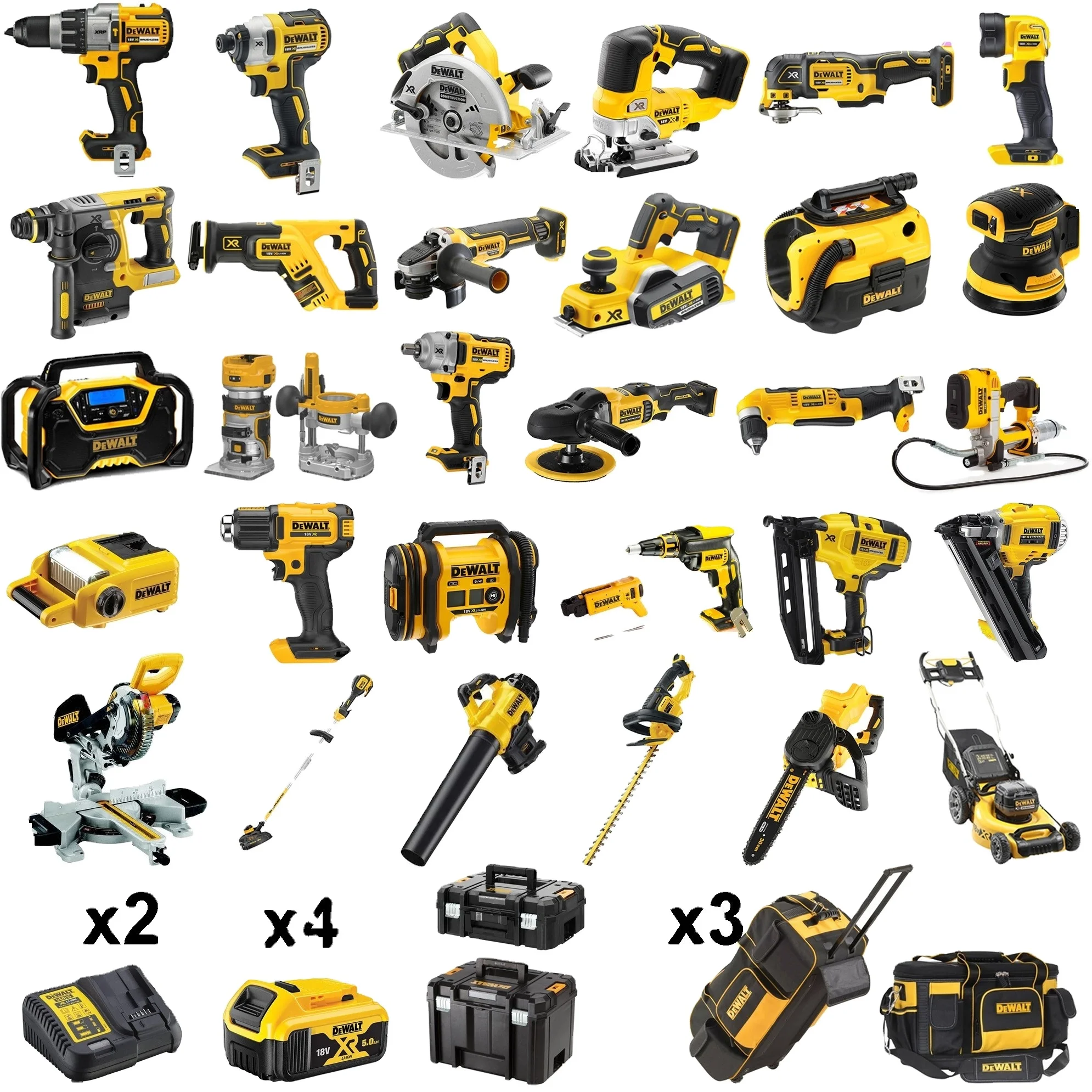 OPEN SALES For DEWALTS 20-v Max 15-Tool Lithium Ion Cordless Combos Kits NeW Combo Set power tools