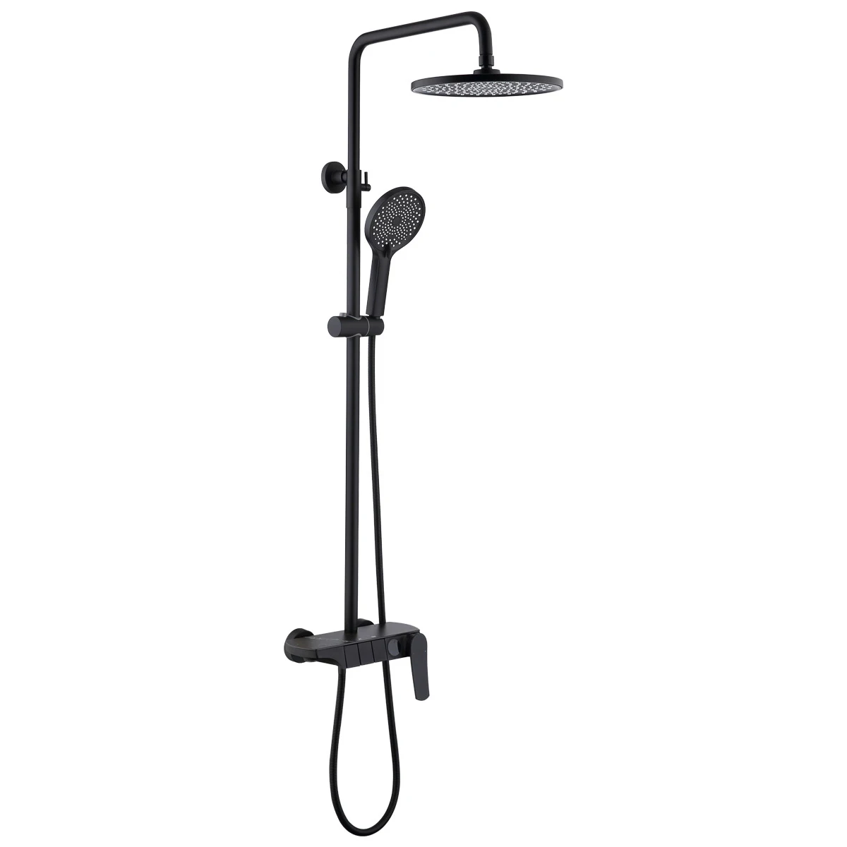 European Modern Style Bathroom Shower Taps Customized Luxury Chrome Wall Mounted Shower Mixer Faucet