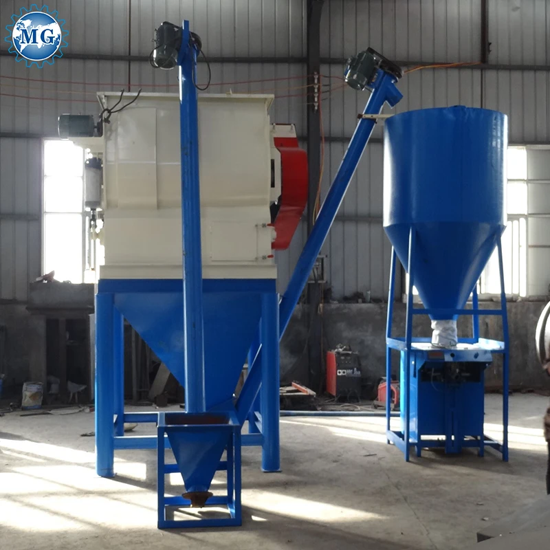 building machinery industrial Small ready dry mix mortar powder mixer production line